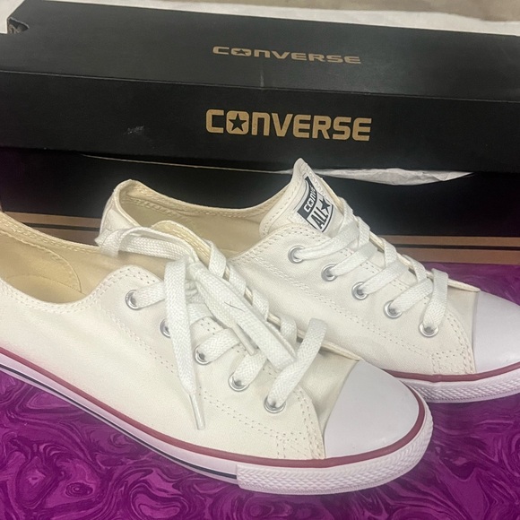 Converse white 7.5 - Picture 4 of 5
